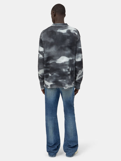 Camo Sweater - Grey | Amiri Popular Choice