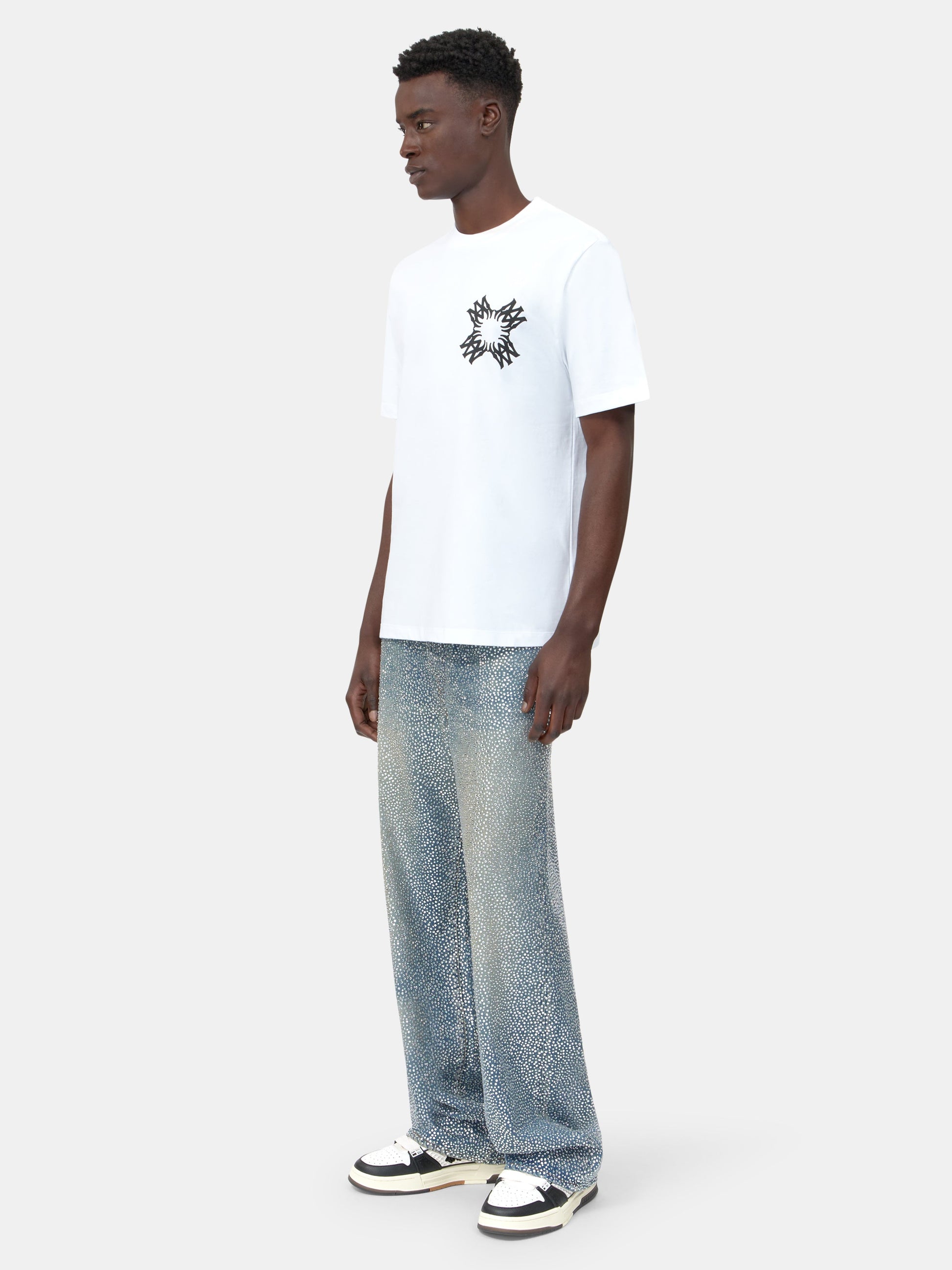 Crystal Baggy Jean - Driftwood Blue | Amiri Affordable