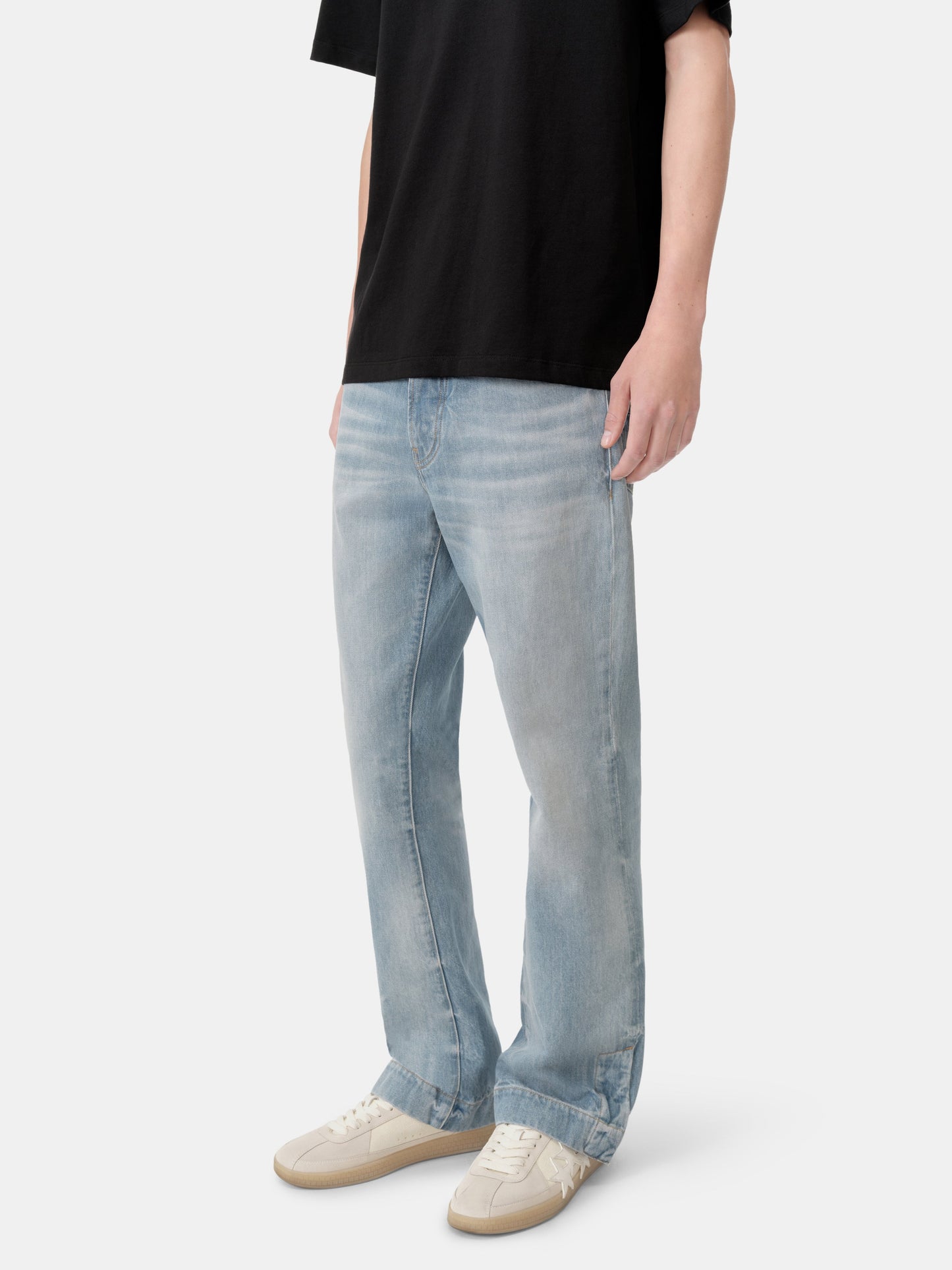 Straight Flare Jean - Faded Indigo | Amiri Featured