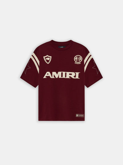 Amiri Sport Oversized Tee - Aged Port | Amiri Popular Choice
