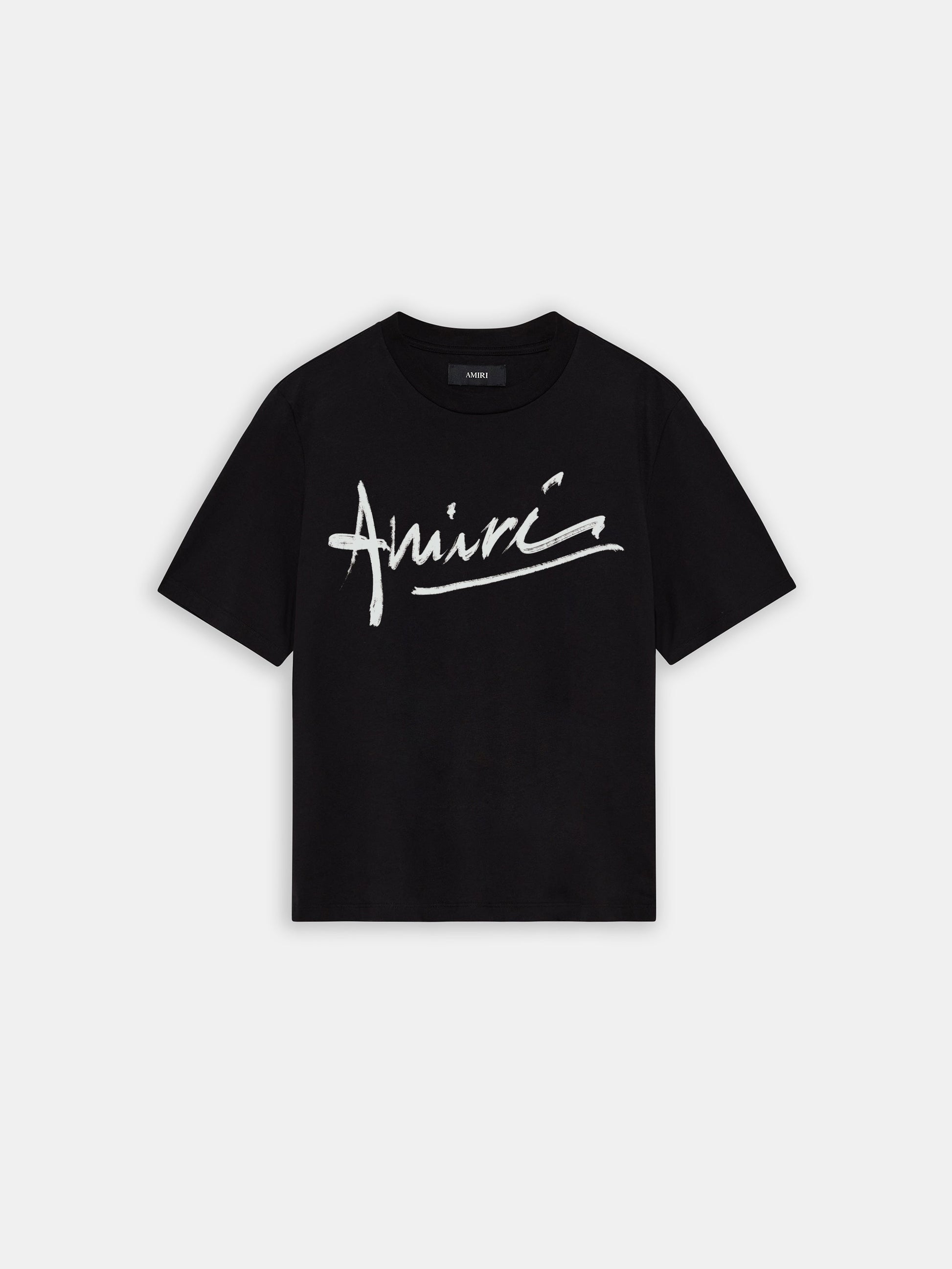 Amiri Script Tee - Black | Amiri Best Seller