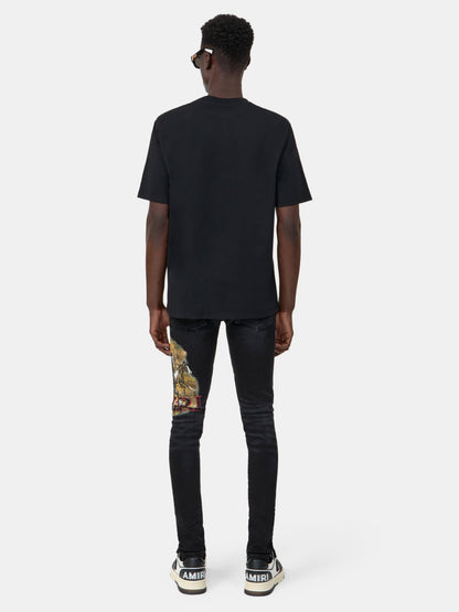 Amiri Script Tee - Black | Amiri Best Seller