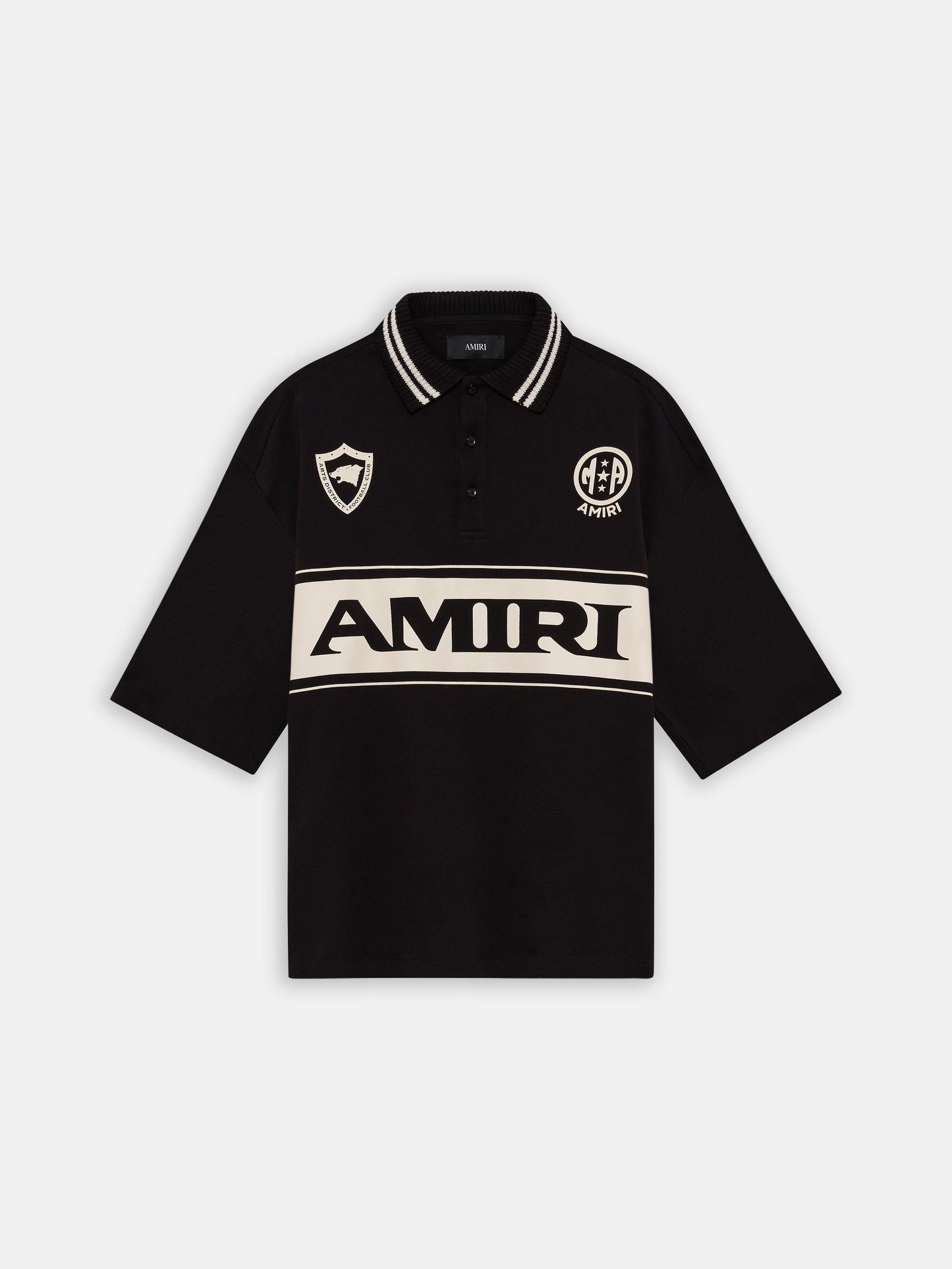 Amiri Sport Oversized Polo - Black | Amiri Sale