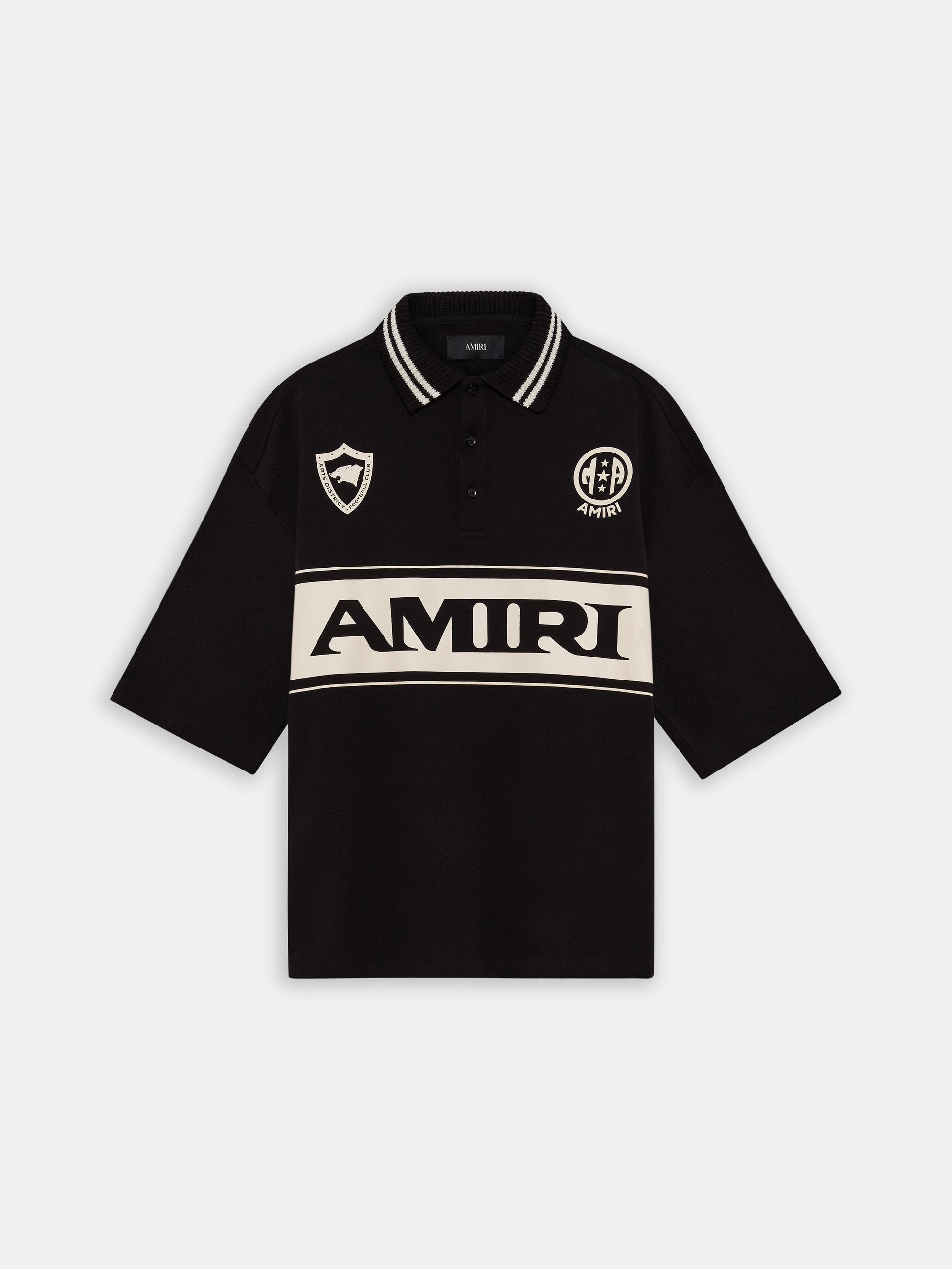 Amiri Sport Oversized Polo - Black | Amiri Sale