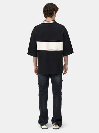 Amiri Sport Oversized Polo - Black | Amiri Sale