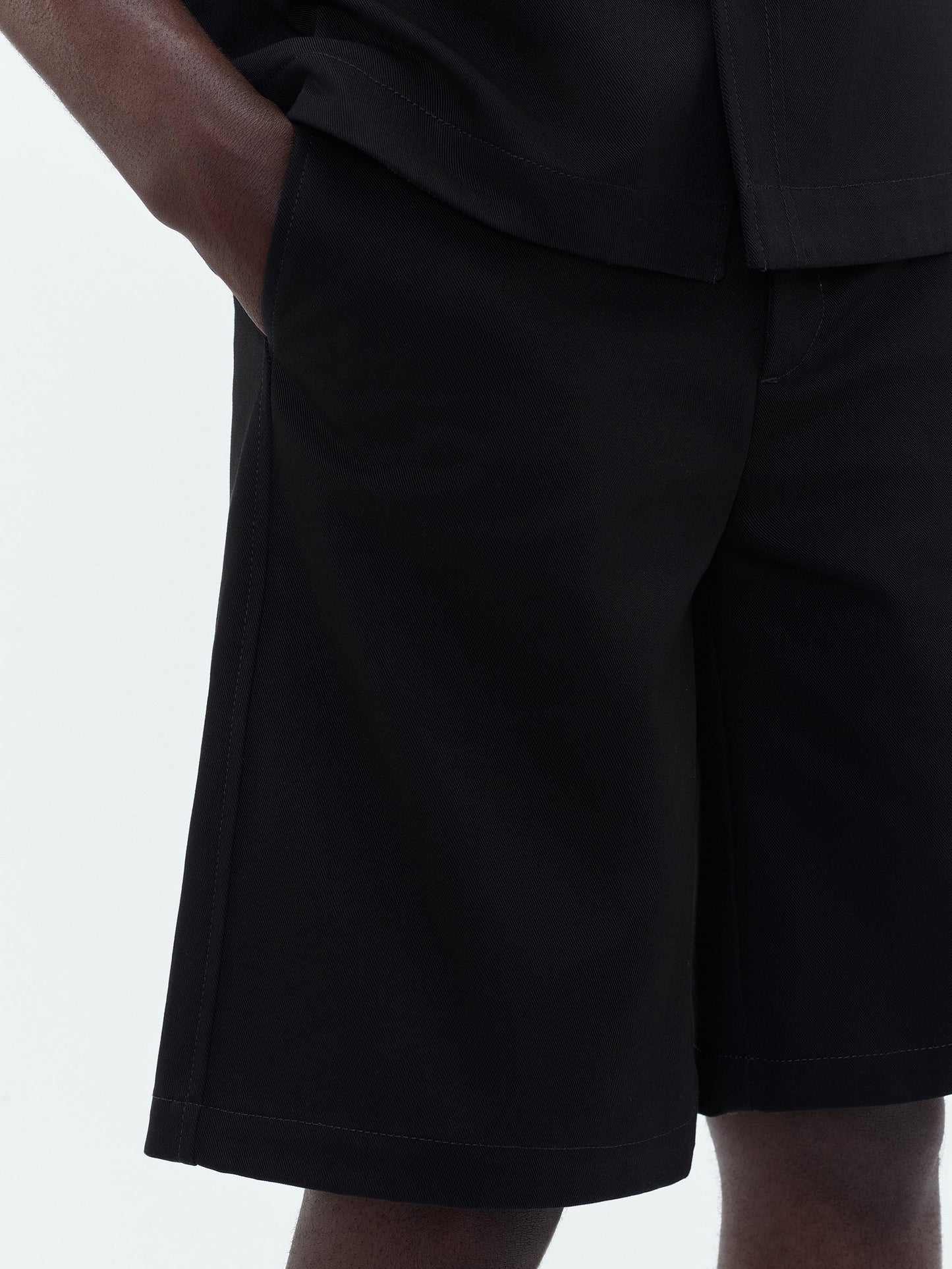 Amiri Arts Distirict Chino Short - Black | Amiri Featured