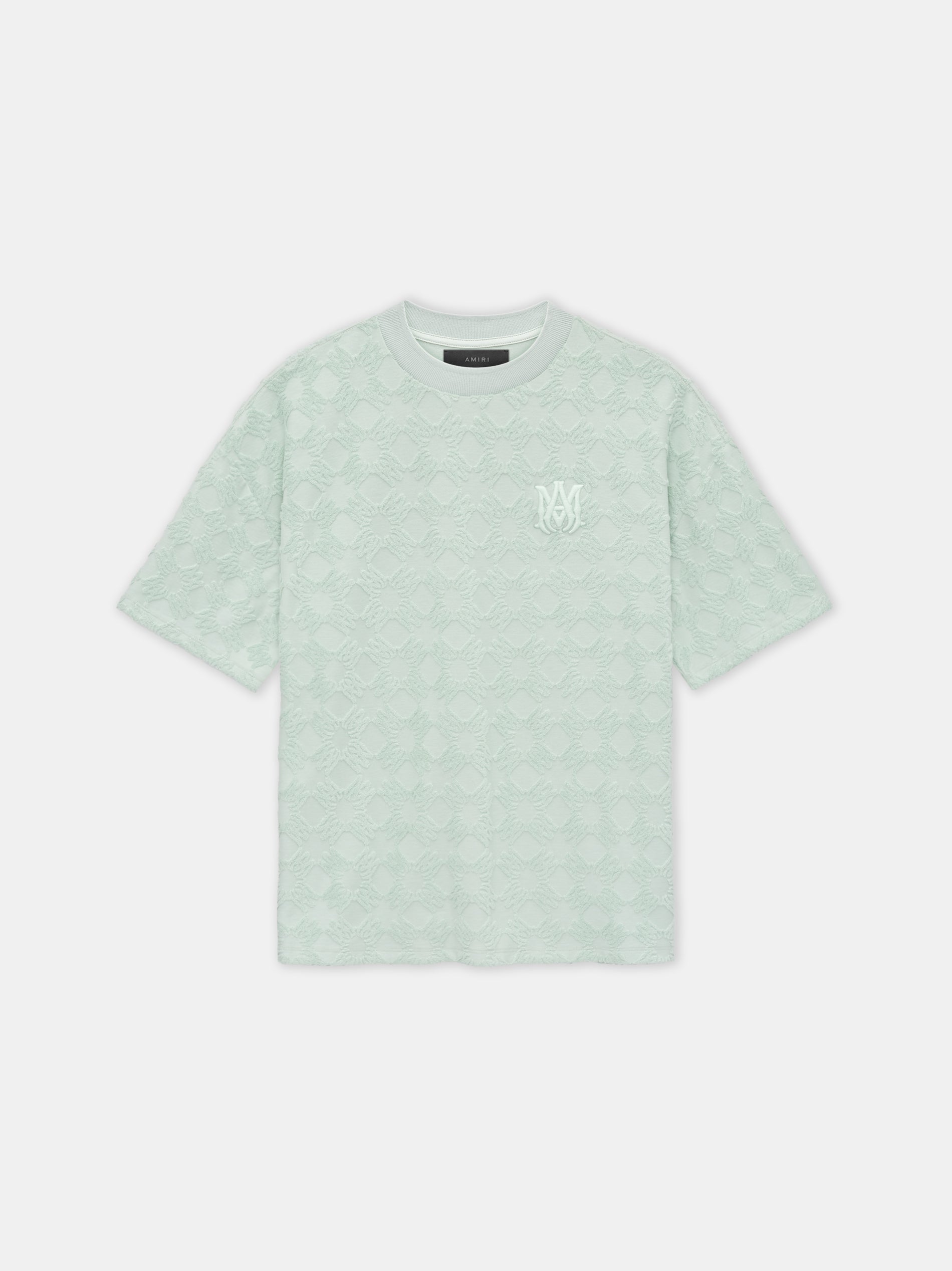 Ma Quad Toweling Oversized Tee - Pale Mint | Amiri Online