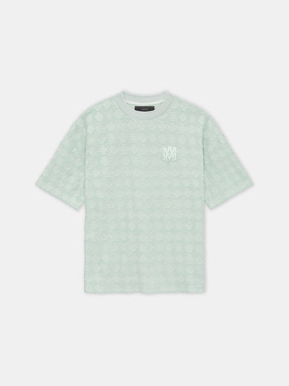 Ma Quad Toweling Oversized Tee - Pale Mint | Amiri Online