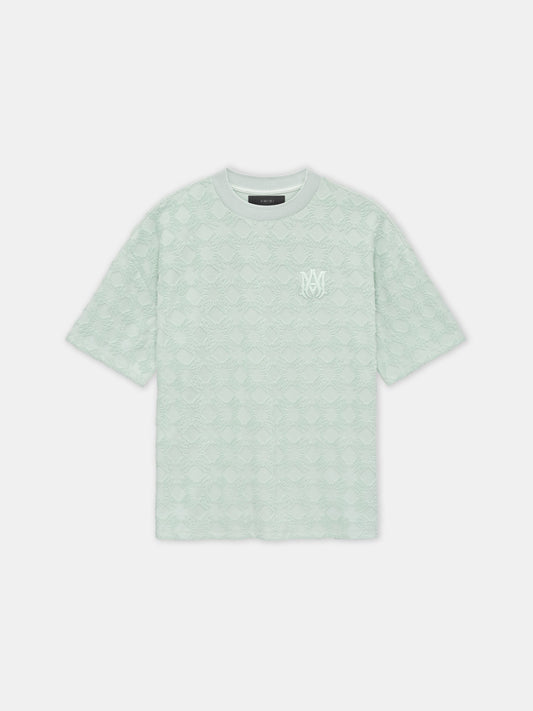 Ma Quad Toweling Oversized Tee - Pale Mint | Amiri Online