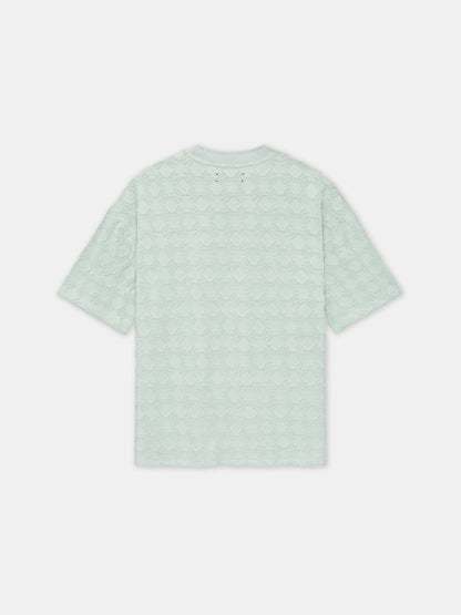 Ma Quad Toweling Oversized Tee - Pale Mint | Amiri Online