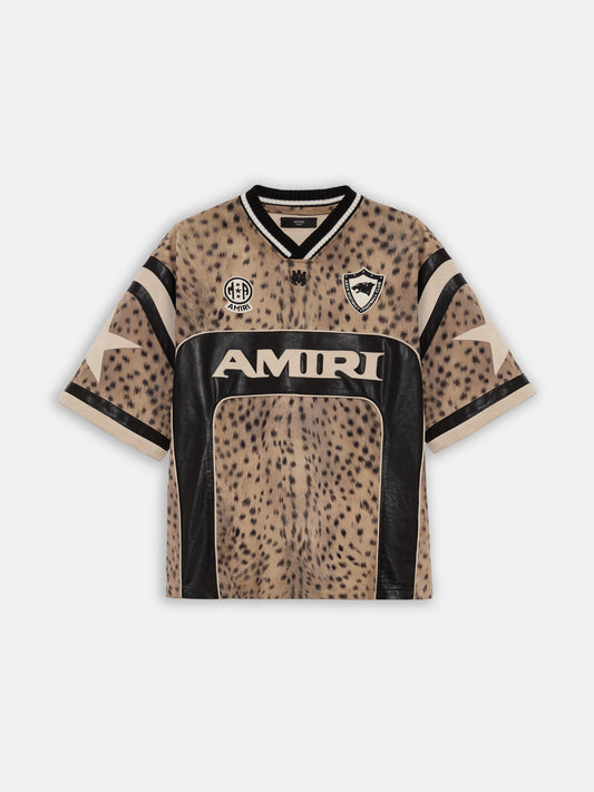 Amiri Sport Leather Jersey - Dark Brown | Amiri Special Offer