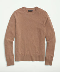 3-Ply Cashmere Crewneck Saddle Shoulder Sweater / Brooks Brothers Men