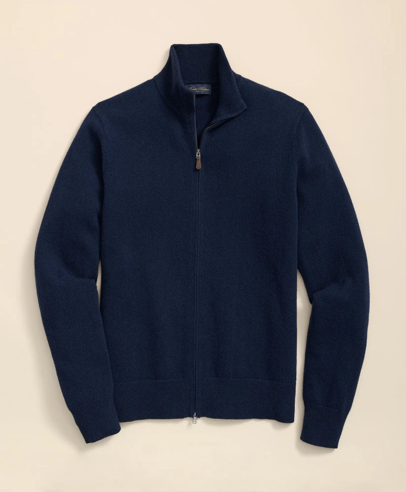 3-Ply Cashmere Full-Zip Cardigan / Brooks Brothers Men