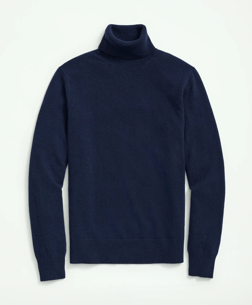 3-Ply Cashmere Turtleneck Sweater / Brooks Brothers Sale