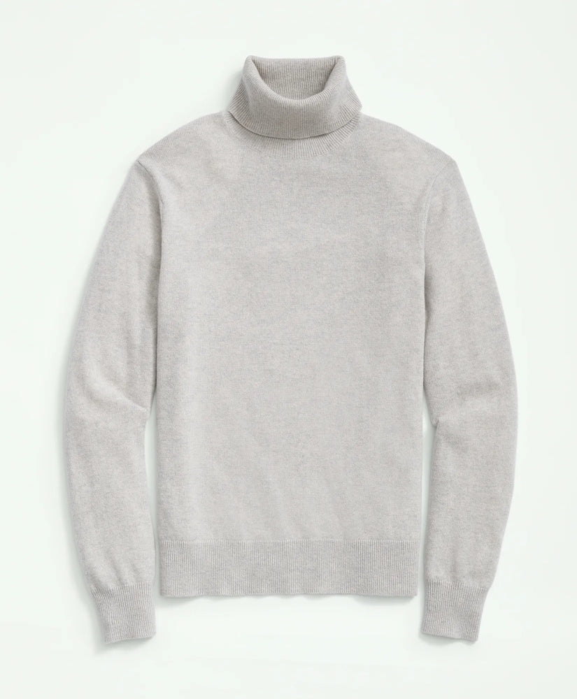 3-Ply Cashmere Turtleneck Sweater / Brooks Brothers Sale