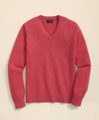3-Ply Cashmere V-Neck Sweater / Brooks Brothers Men