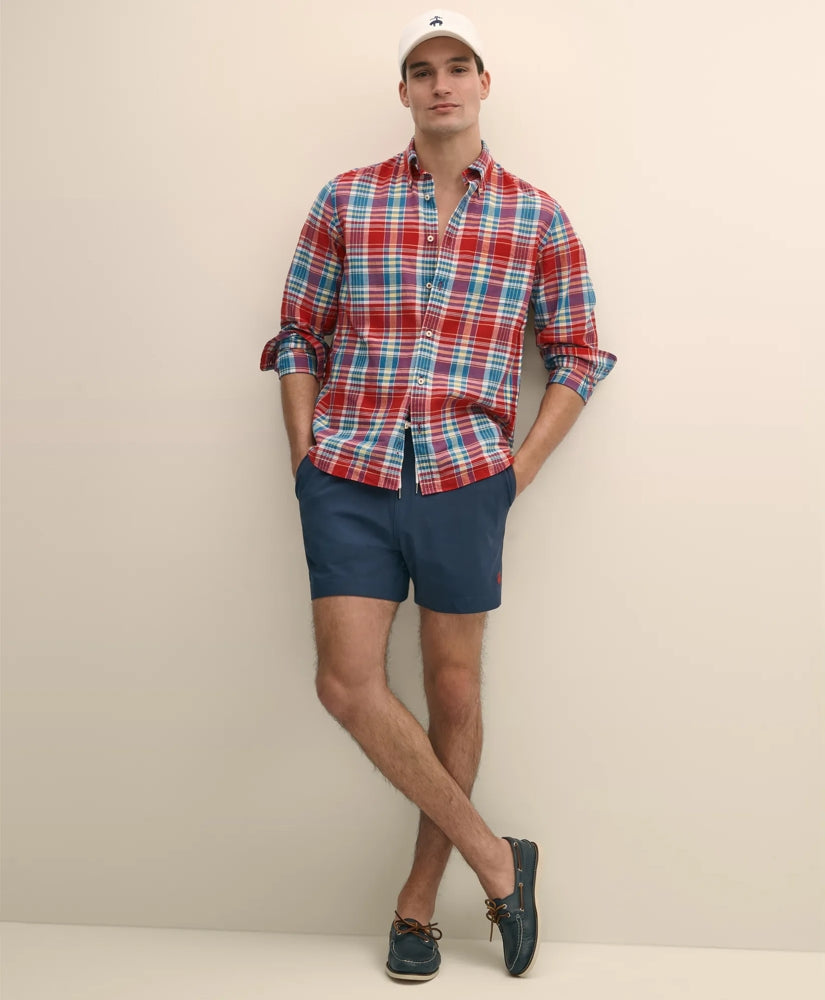 5" Stretch Swim Trunks / Brooks Brothers Men