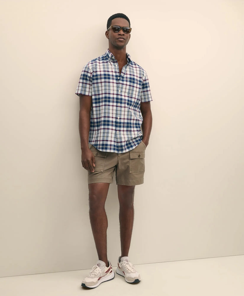 6.5" Cotton Canvas Camp Shorts / Brooks Brothers Sale