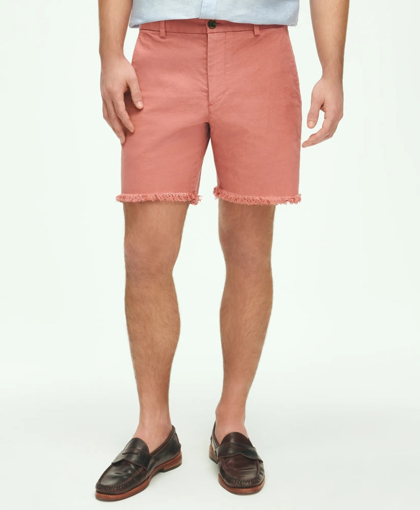 7" Cotton Canvas Cut-Off Shorts / Brooks Brothers Sale
