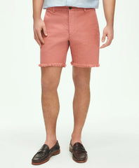 7" Cotton Canvas Cut-Off Shorts / Brooks Brothers Sale