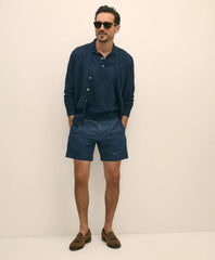 7" Linen Cotton Shorts / Brooks Brothers Sale