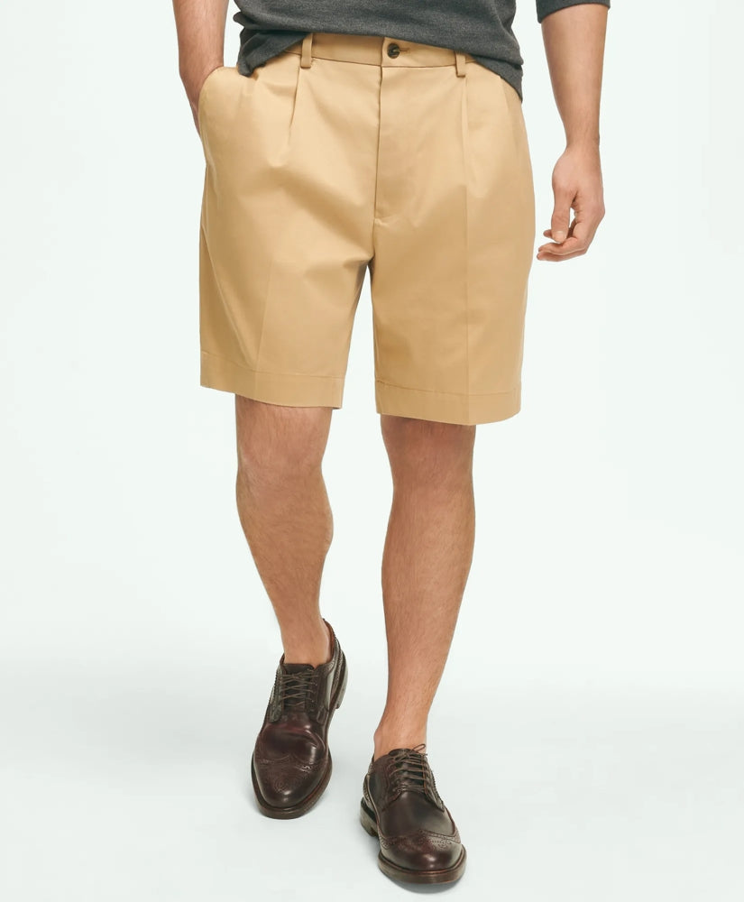 8" Pleat Front Advantage Chino / Brooks Brothers Men