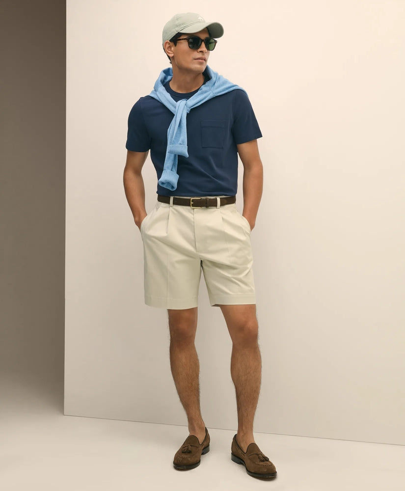 8" Pleat Front Advantage Chino / Brooks Brothers Men