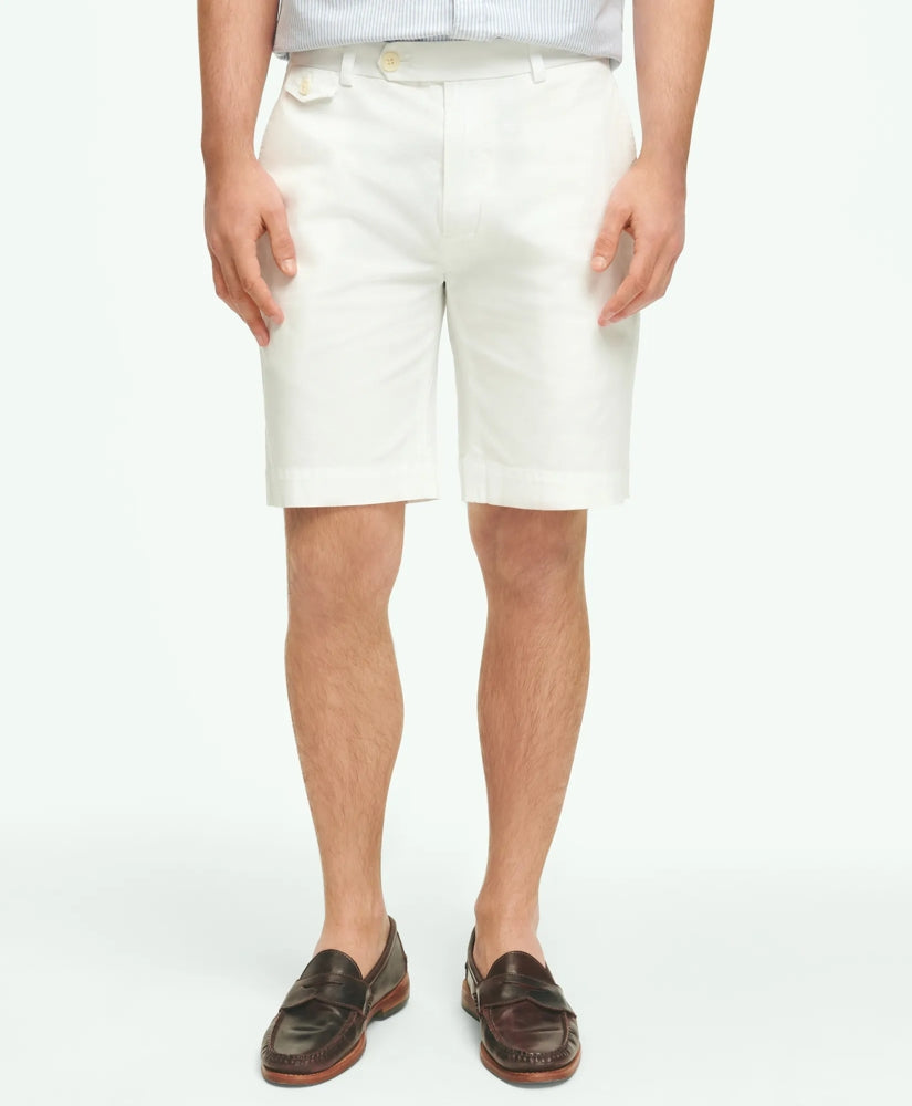 9" Canvas Poplin Shorts in Supima / Brooks Brothers Sale
