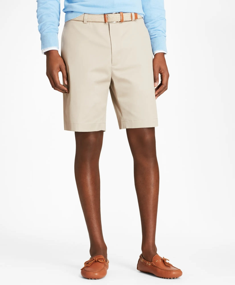 9" Flat Front Advantage Chino / Brooks Brothers Sale
