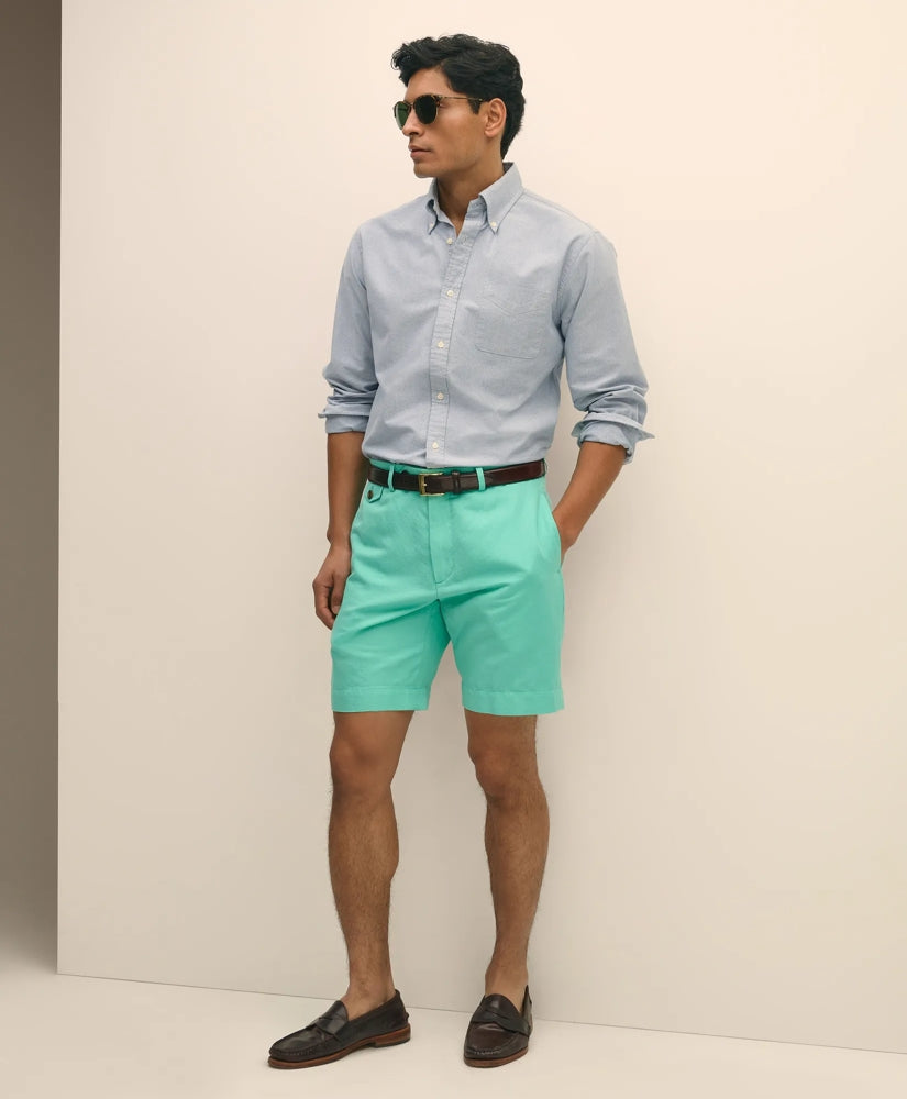 9" Linen Cotton Shorts / Brooks Brothers Sale