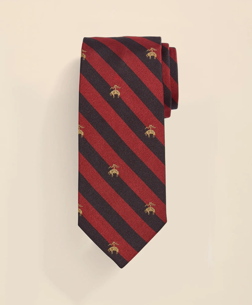BB#4 Fleece Rep Tie / Brooks Brothers Men