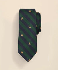 BB#4 Fleece Rep Tie / Brooks Brothers Men