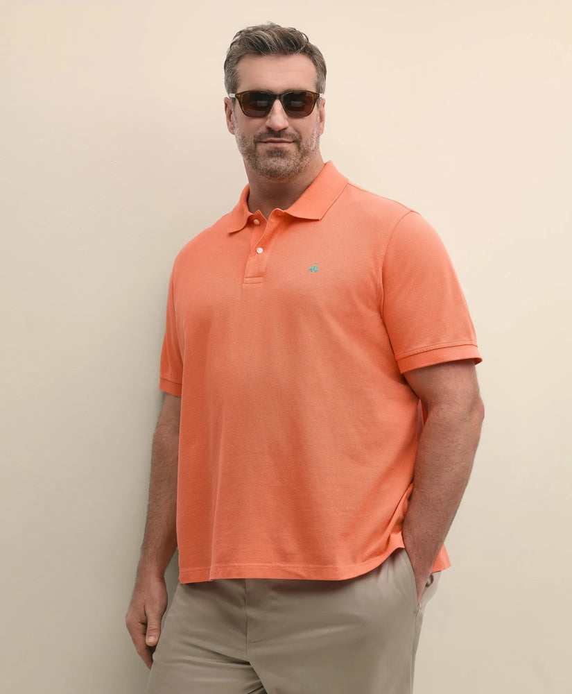 Big & Tall Cotton Pique Polo Shirt / Brooks Brothers Sale