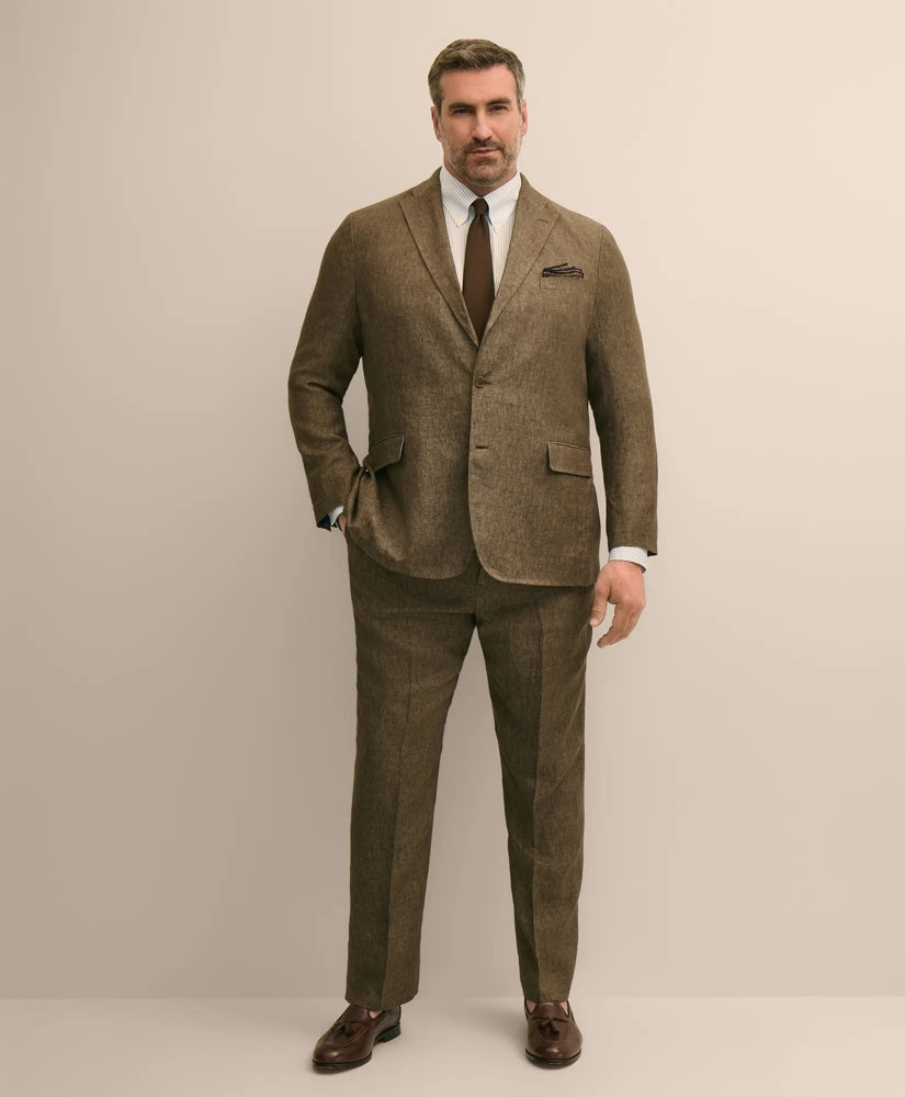 Big & Tall Linen Suit Pants / Brooks Brothers Men