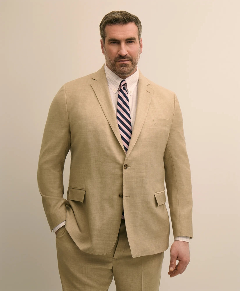 Big & Tall Stretch Wool Suit Jacket / Brooks Brothers Men