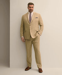 Big & Tall Stretch Wool Suit Pants / Brooks Brothers Men