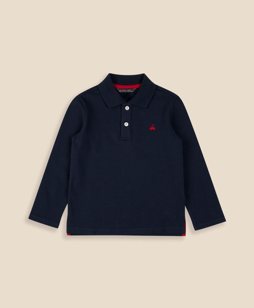 Boys Cotton-Blend Pique Polo Shirt / Brooks Brothers Boys