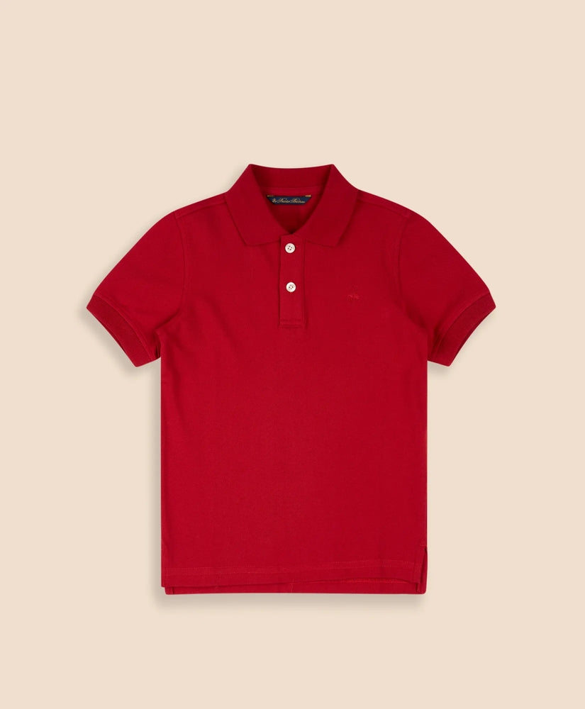 Boys Cotton-Blend Pique Polo Shirt / Brooks Brothers Boys