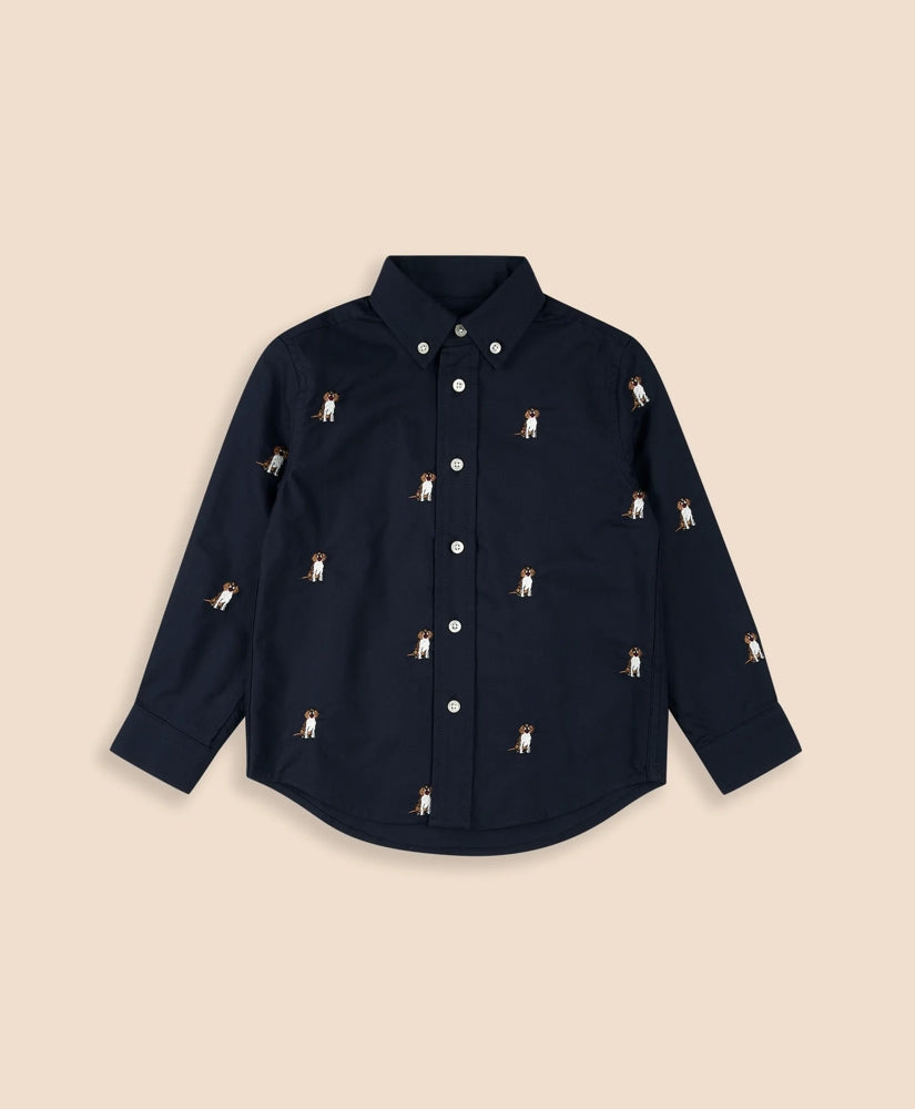 Boys Cotton Oxford Sport Shirt / Brooks Brothers Boys