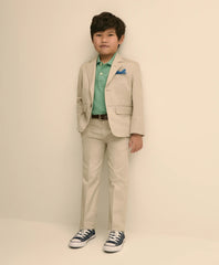 Boys Junior Stretch Cotton Suit Pants / Brooks Brothers Boys