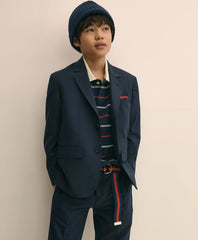 Boys Junior Two-Button Wool Suit Jacket / Brooks Brothers Boys