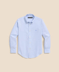 Boys Non-Iron Stretch Cotton Oxford Sport Shirt / Brooks Brothers Boys