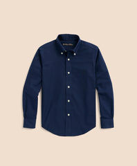 Boys Non-Iron Stretch Cotton Oxford Sport Shirt / Brooks Brothers Boys