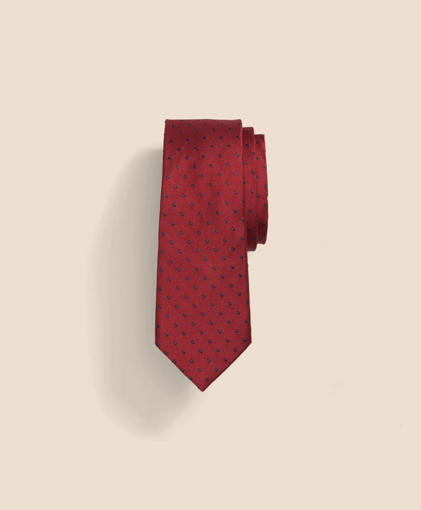 Boys Silk Dot Tie / Brooks Brothers Boys