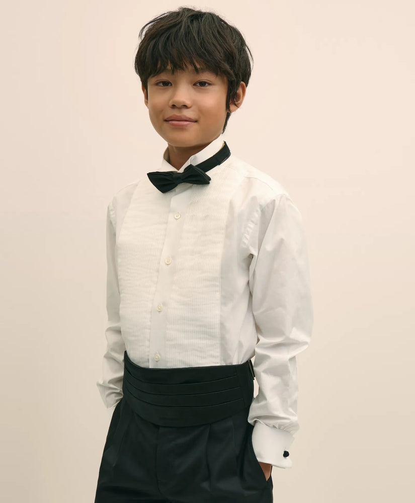 Boys Tuxedo Dress Shirt / Brooks Brothers Boys