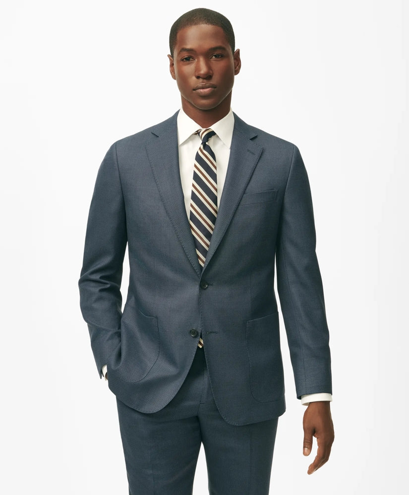 Brooks Brothers Explorer Collection Classic Fit Wool Nailhead Suit Jacket / Brooks Brothers Sale