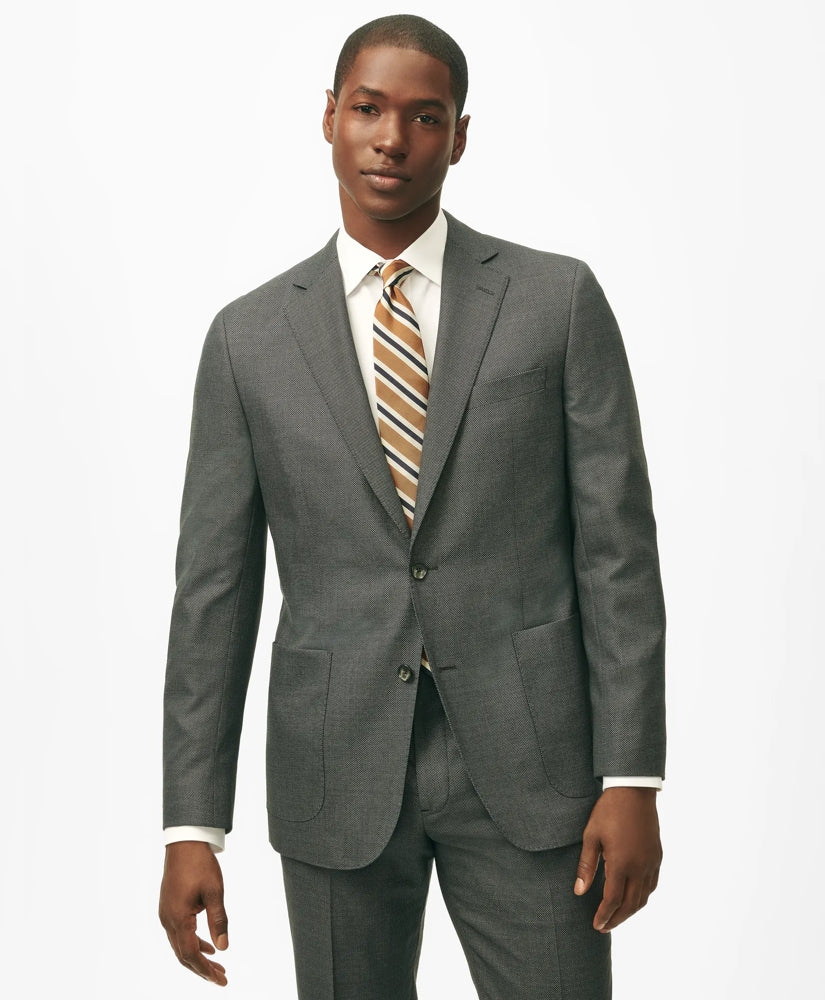 Brooks Brothers Explorer Collection Classic Fit Wool Nailhead Suit Jacket / Brooks Brothers Sale
