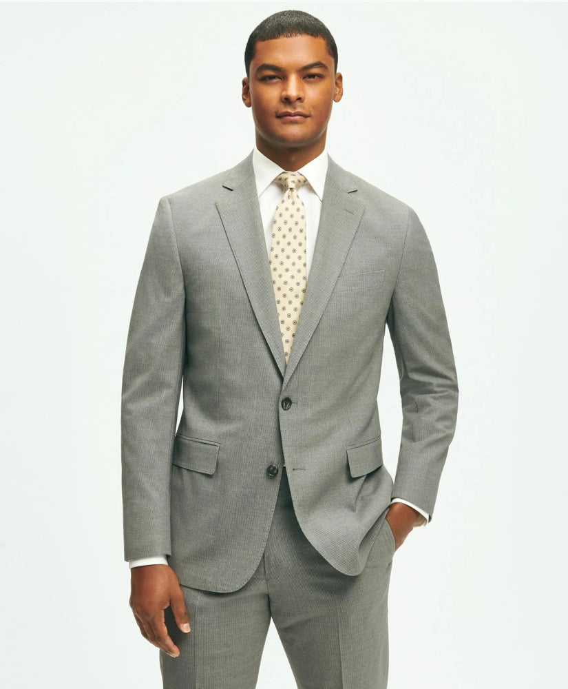 Brooks Brothers Explorer Collection Classic Fit Wool Pinstripe Suit Jacket / Brooks Brothers Sale