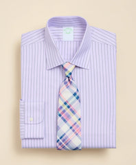 Brooks Brothers Explorer Collection Non-Iron Twill Ainsley Collar, Pinstripe Dress Shirt / Brooks Brothers Men