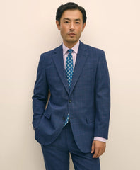 Brooks Brothers Explorer Collection Slim Fit Wool Check Suit Jacket / Brooks Brothers Sale